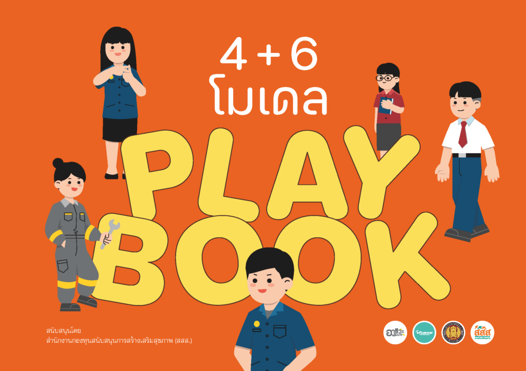 ปกหนังสือ 4 + 6 โมเดล PLAYBOOK